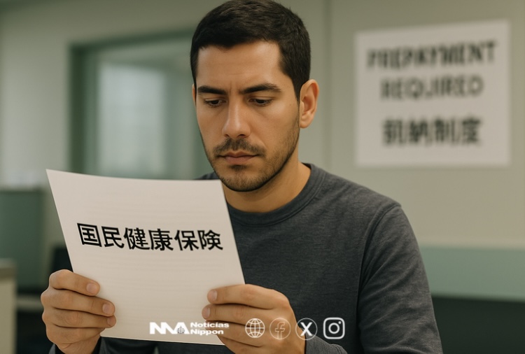 [gaikokujin kyojūsha]  pago anticipado del seguro médico nacional