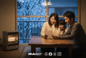 [denkidai to gasudai] invierno con alivio