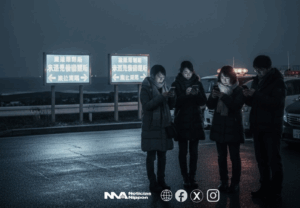 [jishin jōhō]  Cuarentiocho horas de tensión