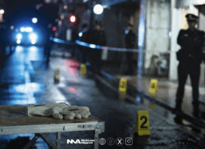 [shōgaichishi] escena criminal en corazón turístico de Osaka