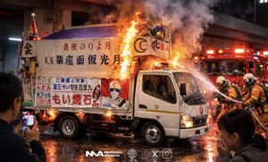 [enyō]  Del aroma de batatas al fuego