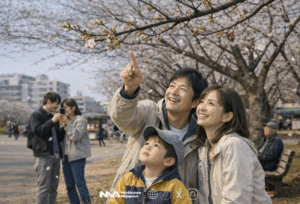 [kyōnokion] ¡Los cerezos se despiertan!