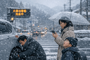 [sekisetsu] alerta activa en seis prefecturas