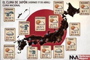 [ tenki yōho ] viernes 17 de abril