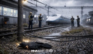 [teiden] Un cuervo paraliza el tren bala