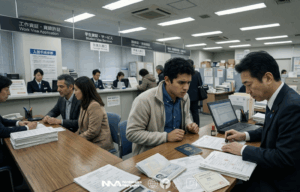 [ iminseidokaikaku ]  Sin japonés no hay visa