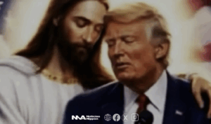 [ sekai no nyūsu ]  Imagen divina o provocación política