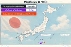 [netchūshō keikai arāto] Yaeyama en Okinawa