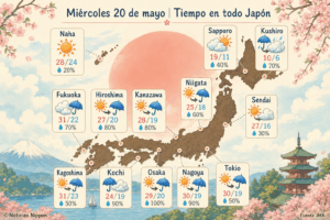 [tenkiyohō] miércoles 20 de mayo