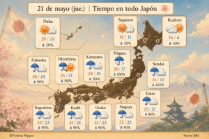 [tenkiyohō] jueves 21 de mayo