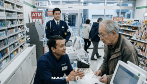 [gaikokujin]   extranjero reconocido por la policía