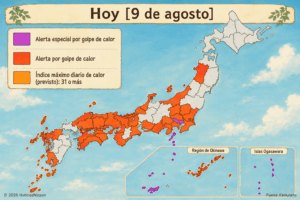 2 regiones bajo advertencia