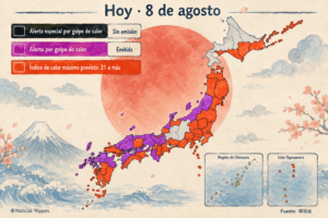 18 regiones bajo advertencia