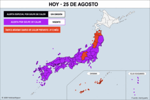Alerta en 41 prefecturas