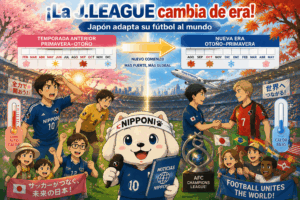 La J-LEAGUE entra en una nueva era mundial