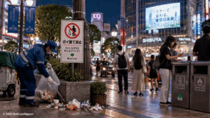 Tokio estudia prohibir tirar basura en la calle