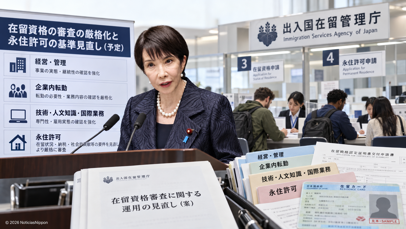 Japón refuerza el control de visados